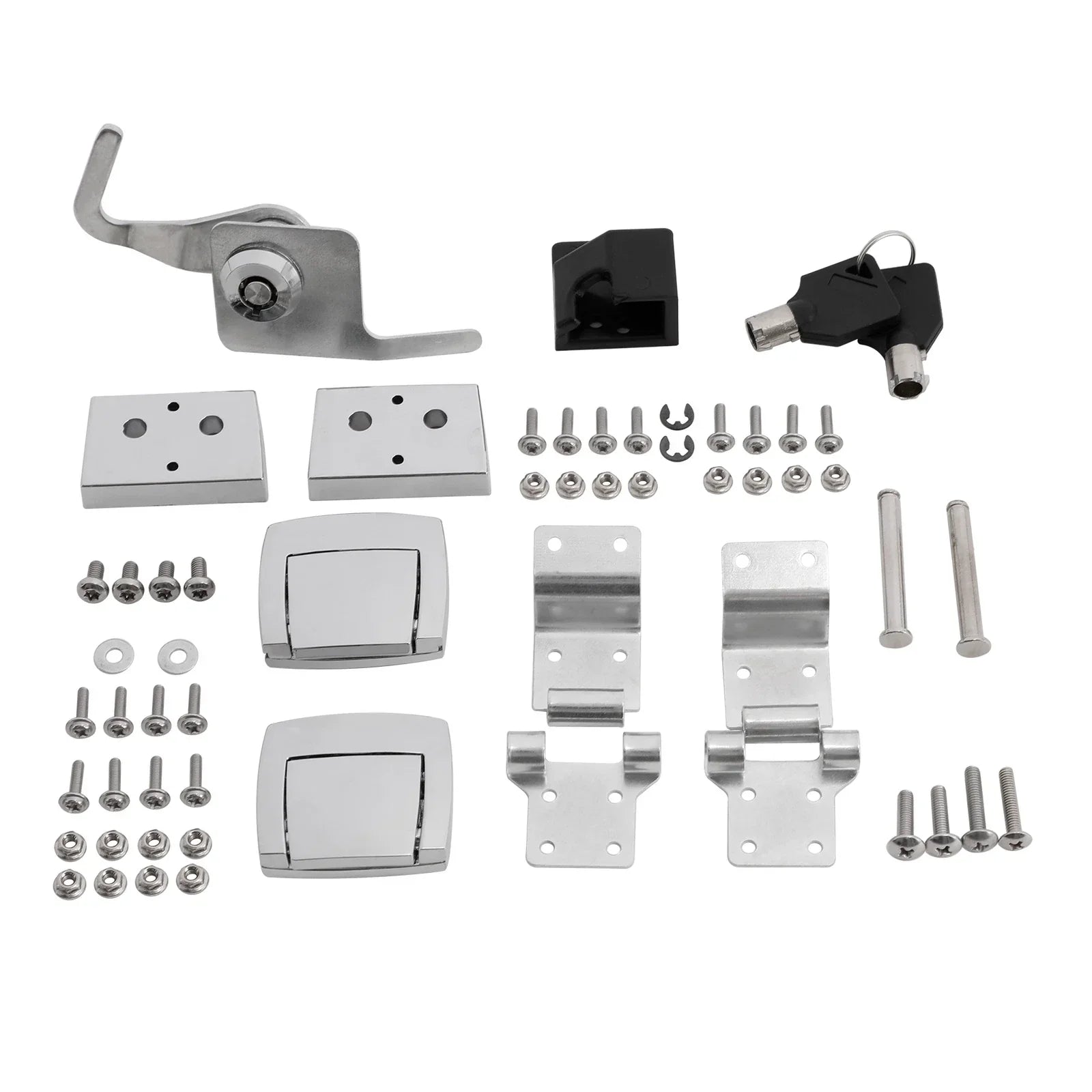 Trunk Latches Hinges Lock for Harley Touring Electra Glide (1988-2013)