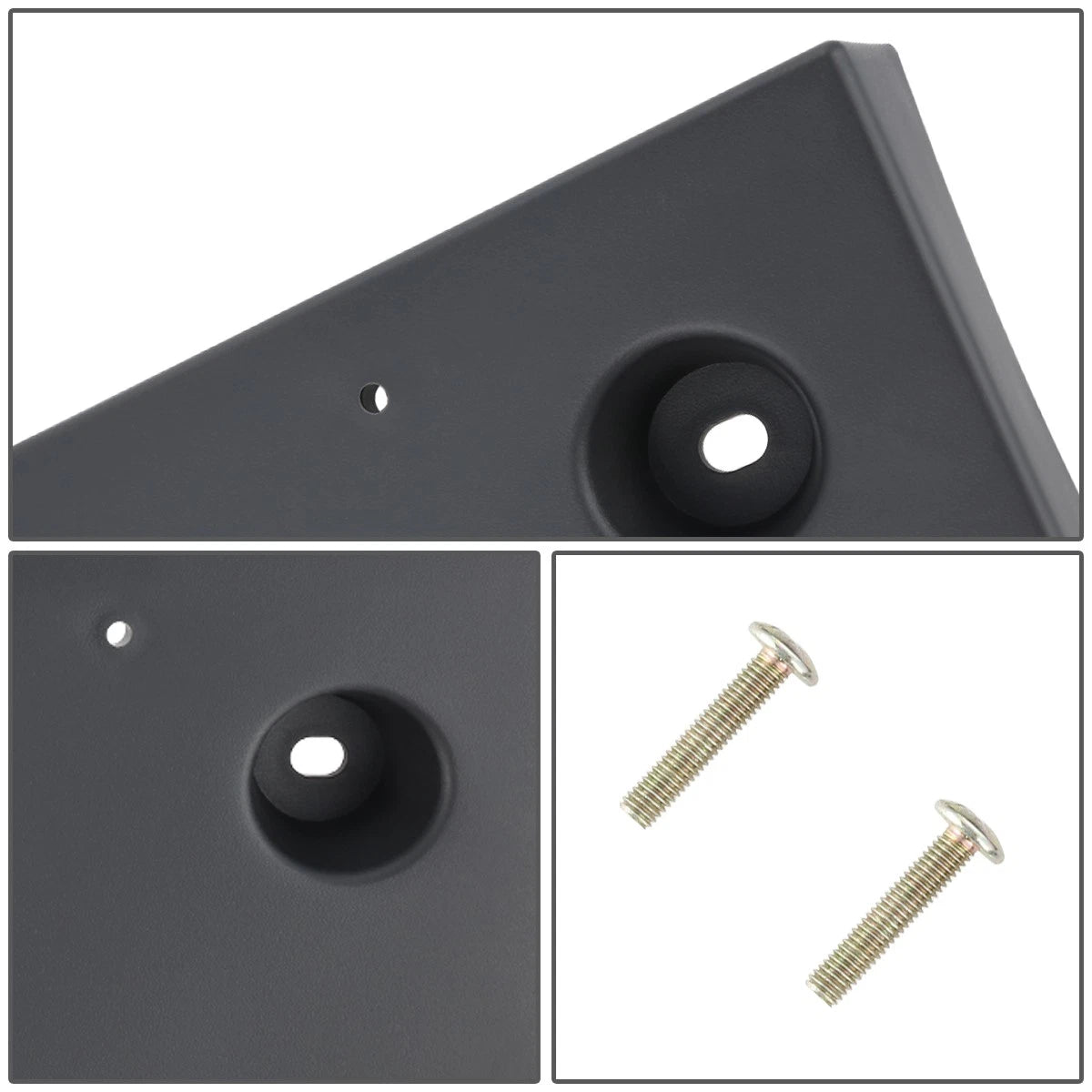 Front Bumper License Plate Frame Mounting Bracket for Nissan Versa Note (2017–2019)
