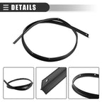 Front Bumper Hood Seal with Rivets 68051392AB for Dodge Challenger (2008–2023)