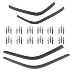 Set of 4 Fender Extenders for Jeep Wrangler JL JLU (2018–2024)