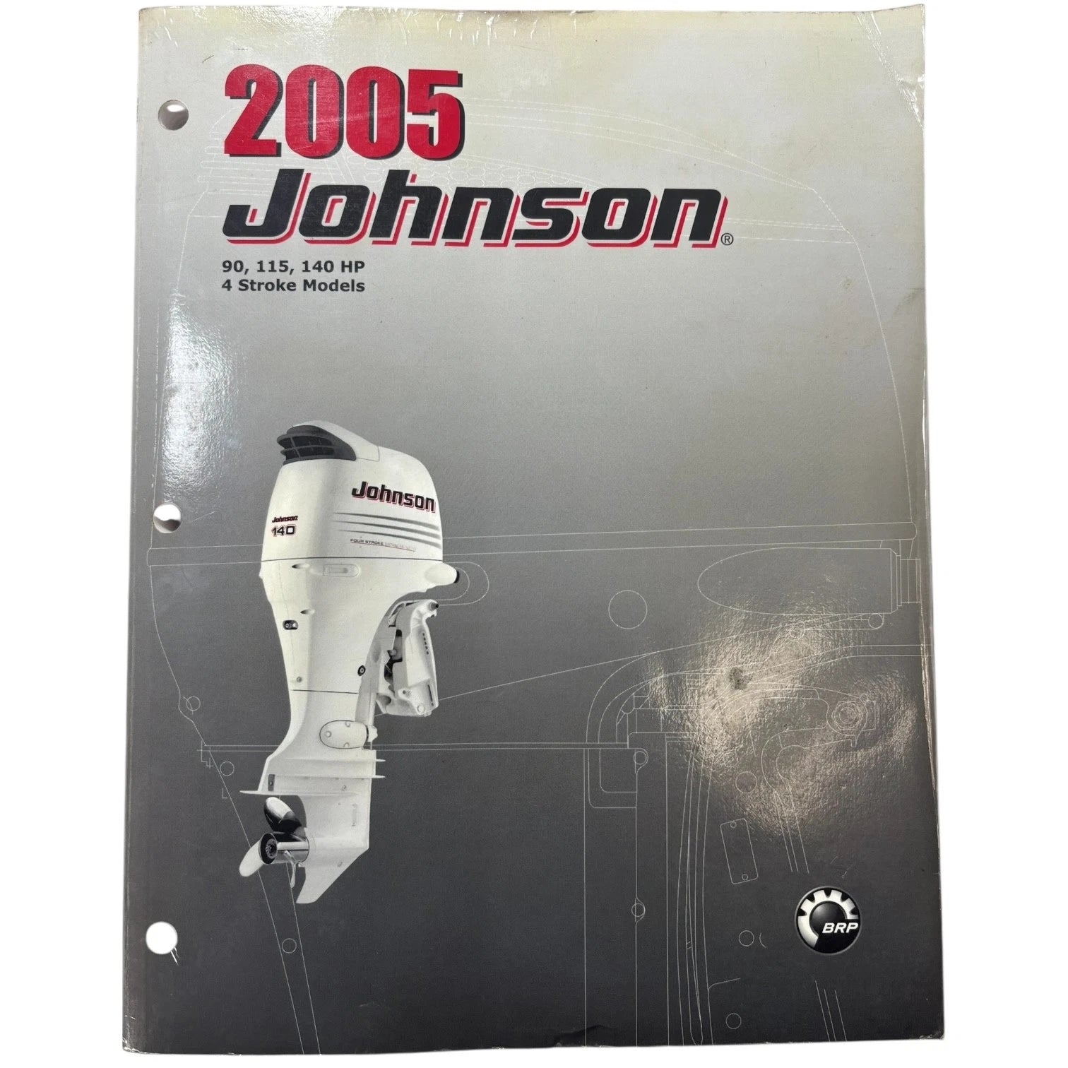 Service Manual for Evinrude Johnson SO 4 Stroke 90/115/140 HP (2005)