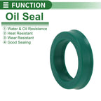 Set of 5 Oil Seal Ring 25x35x8mm for Rotary Shaft (High Pressure)