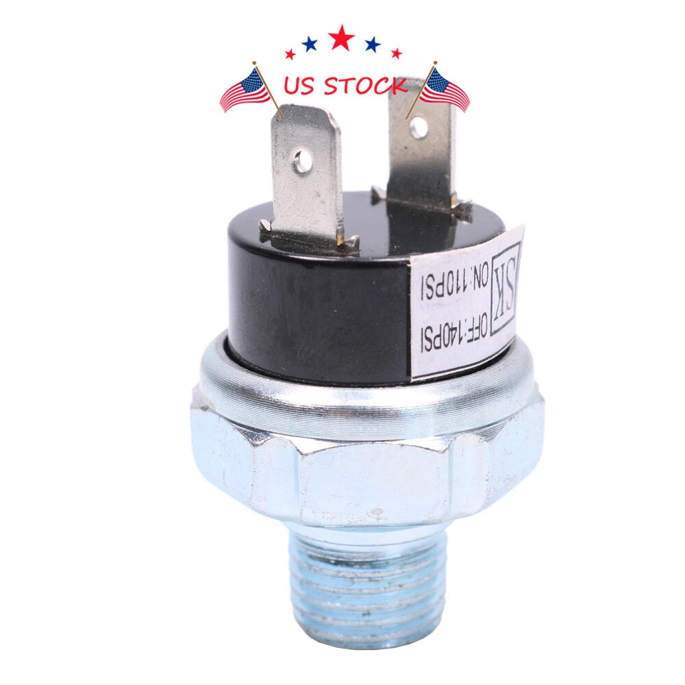 Air Pressure Switch for Train Horn (110-140 PSI, 12V/24V)
