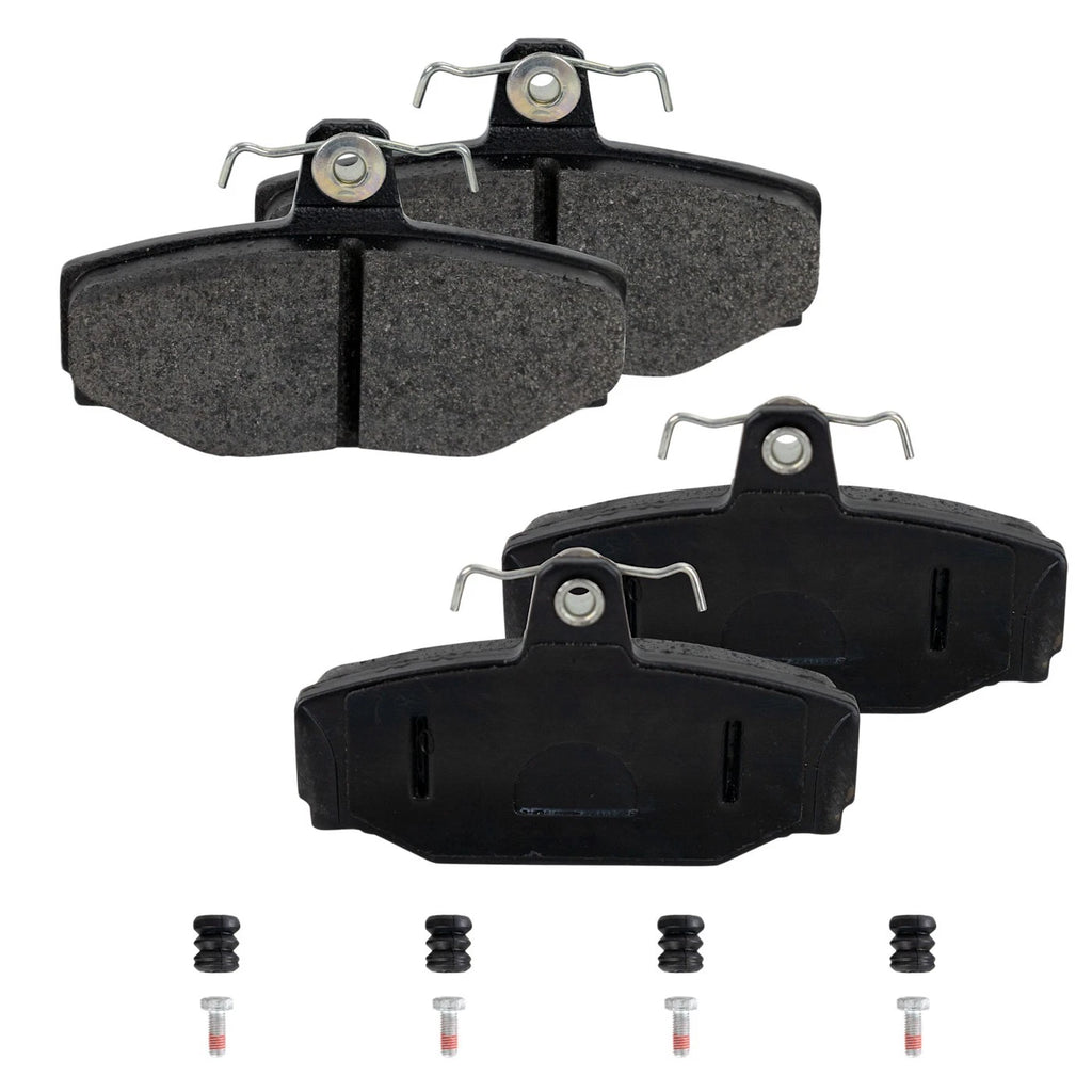 Set of Rear Semi-Metallic Brake Pads for Volvo V70 AWD (1998–2000)