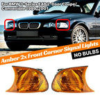 Pair / Corner Signal Parking Lights for BMW 3Series E46 2-Door (1999-2001)