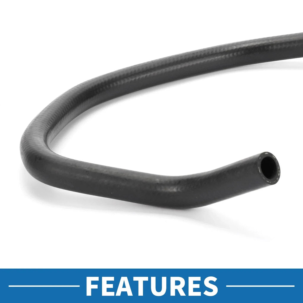 Radiator Hose 1 Pc for BMW 740Li (2013 - 2015) Rubber Black