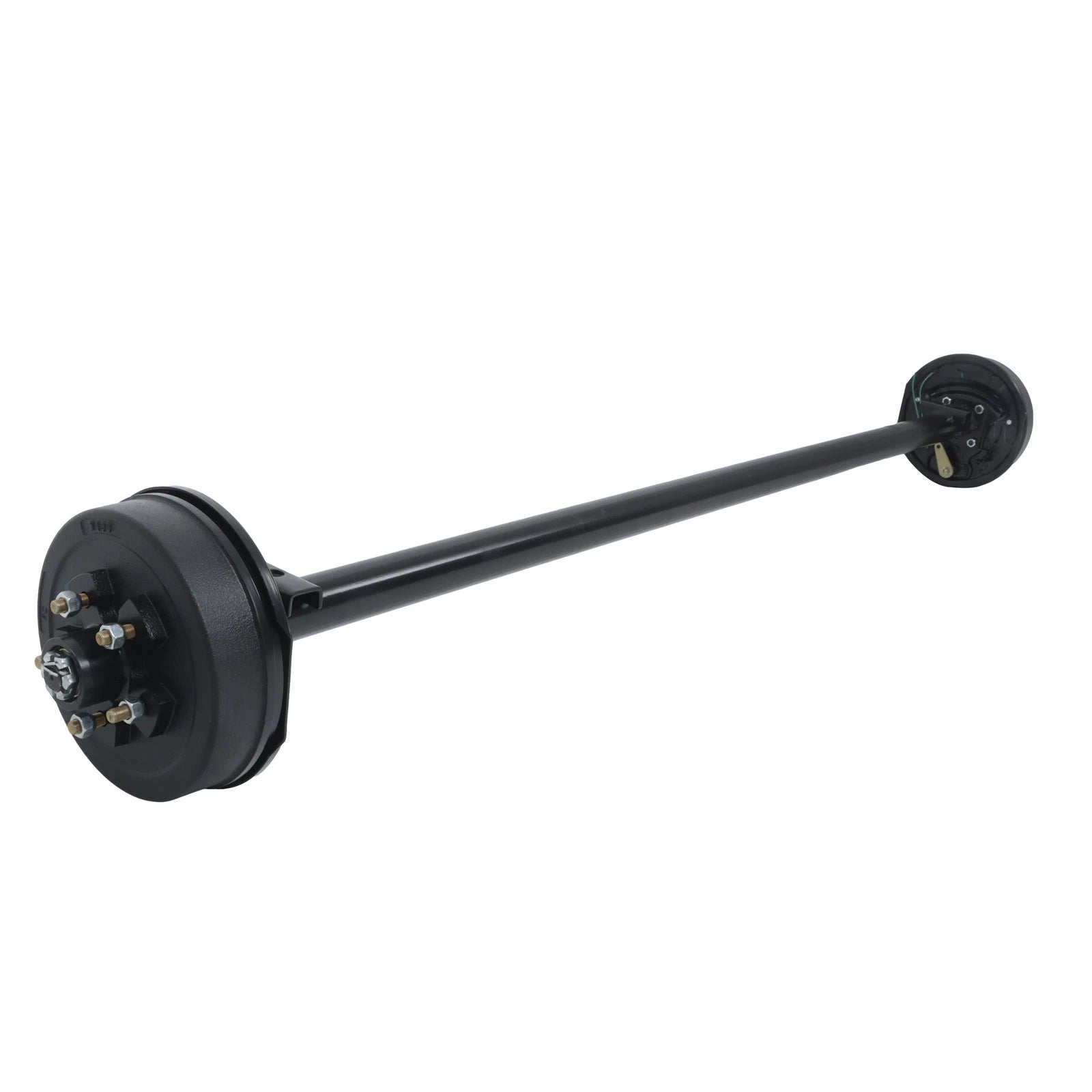 3500lbs Electric Brake Trailer Axle for 5 Lug (85" Hub Face, 70" Spring Center)