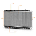 Aluminum Core Cooling Radiator for Acura TSX (2012–2014) DPI-13311