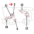 Beater Drive Belt for John Deere Combine CTS CTS II CTS RICE (H143700)