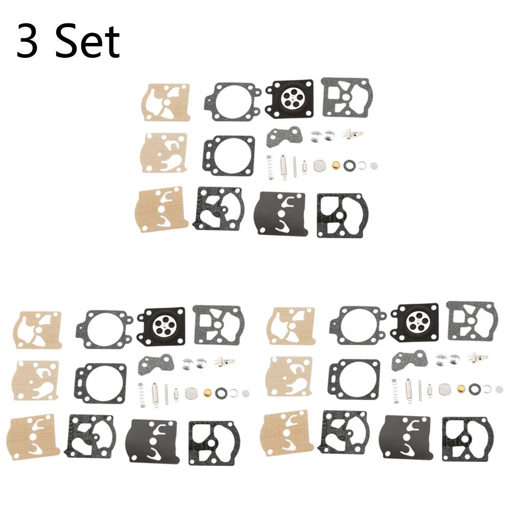 Set of 3 Carburetor Gasket Kit for Stihl 021 (Walbro K20-WAT WA & WT Series)