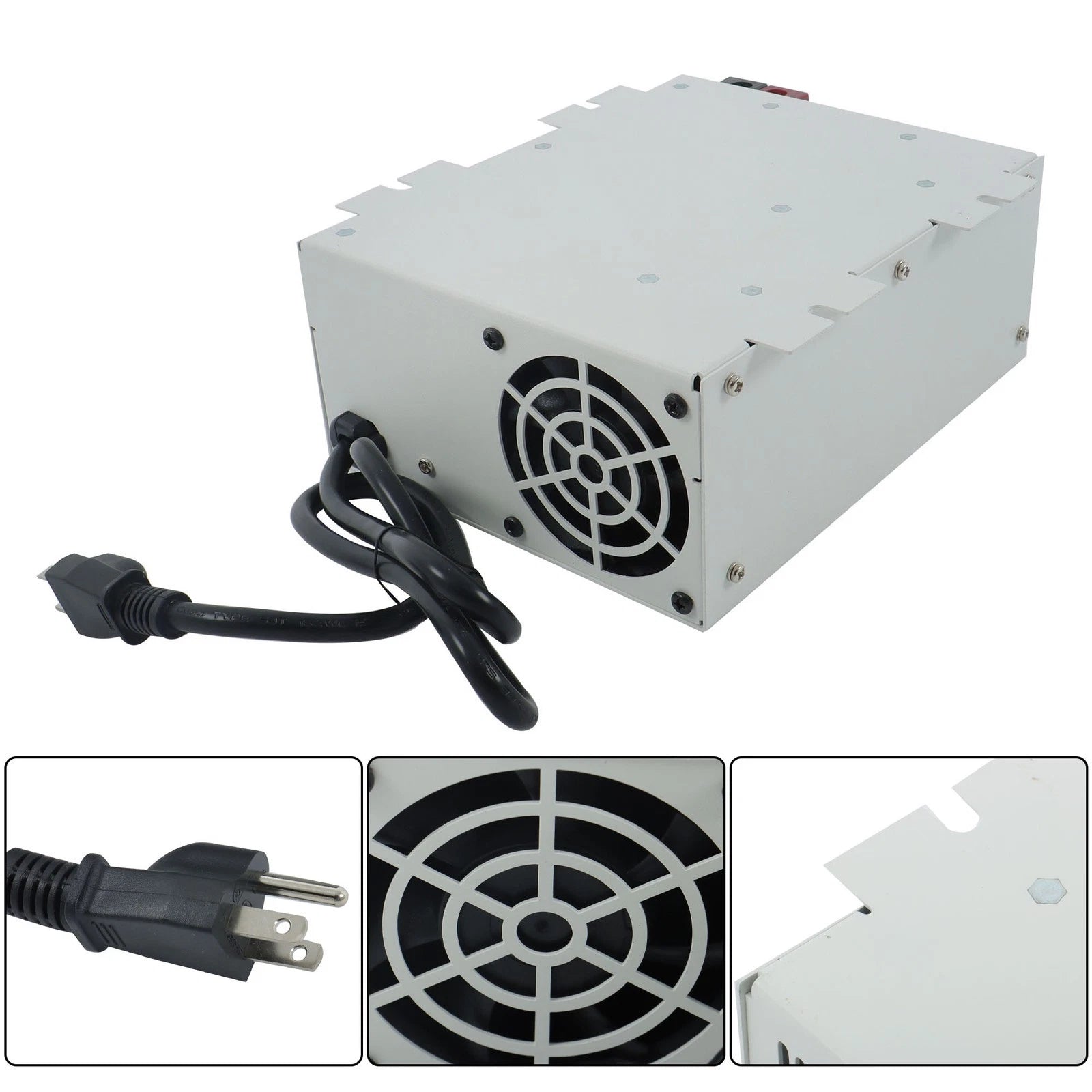 Direct Mount Power Converter Battery Charger for 12V Vehicles