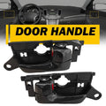 Interior Door Handle Set for Hyundai Sonata (2008–2010) Front Left & Right Gloss Black