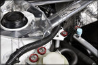 50Pcs Chrome Aluminum Fender Bumper Washer/Bolt Dress Up