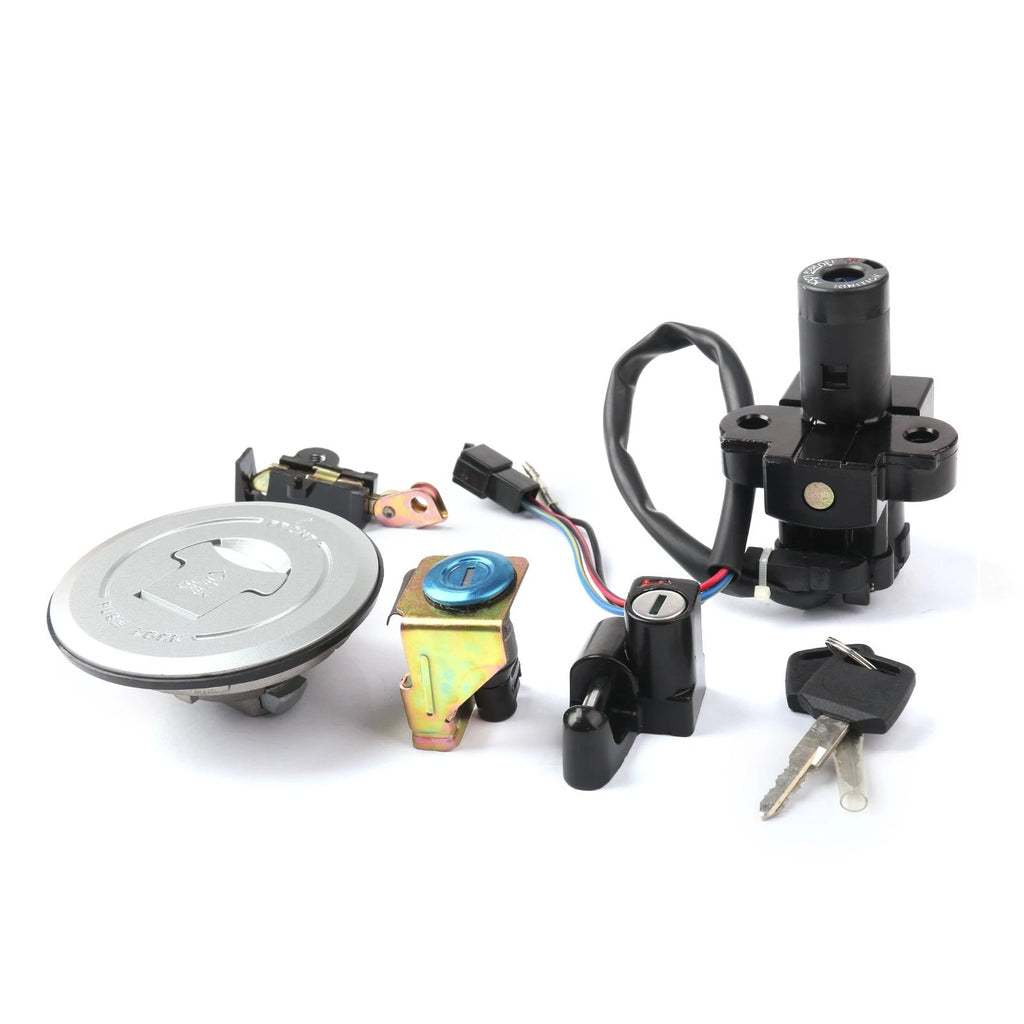 Ignition Switch Lock Fuel Gas Cap Key Set for Honda XRV750 Africa Twin (1993–2000)