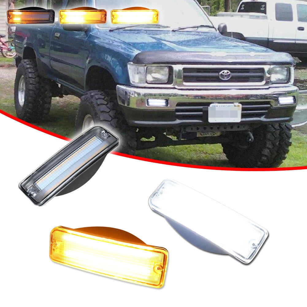Sequential Switchback LED Corner Signal Lights for Toyota T100 (1993–1998)