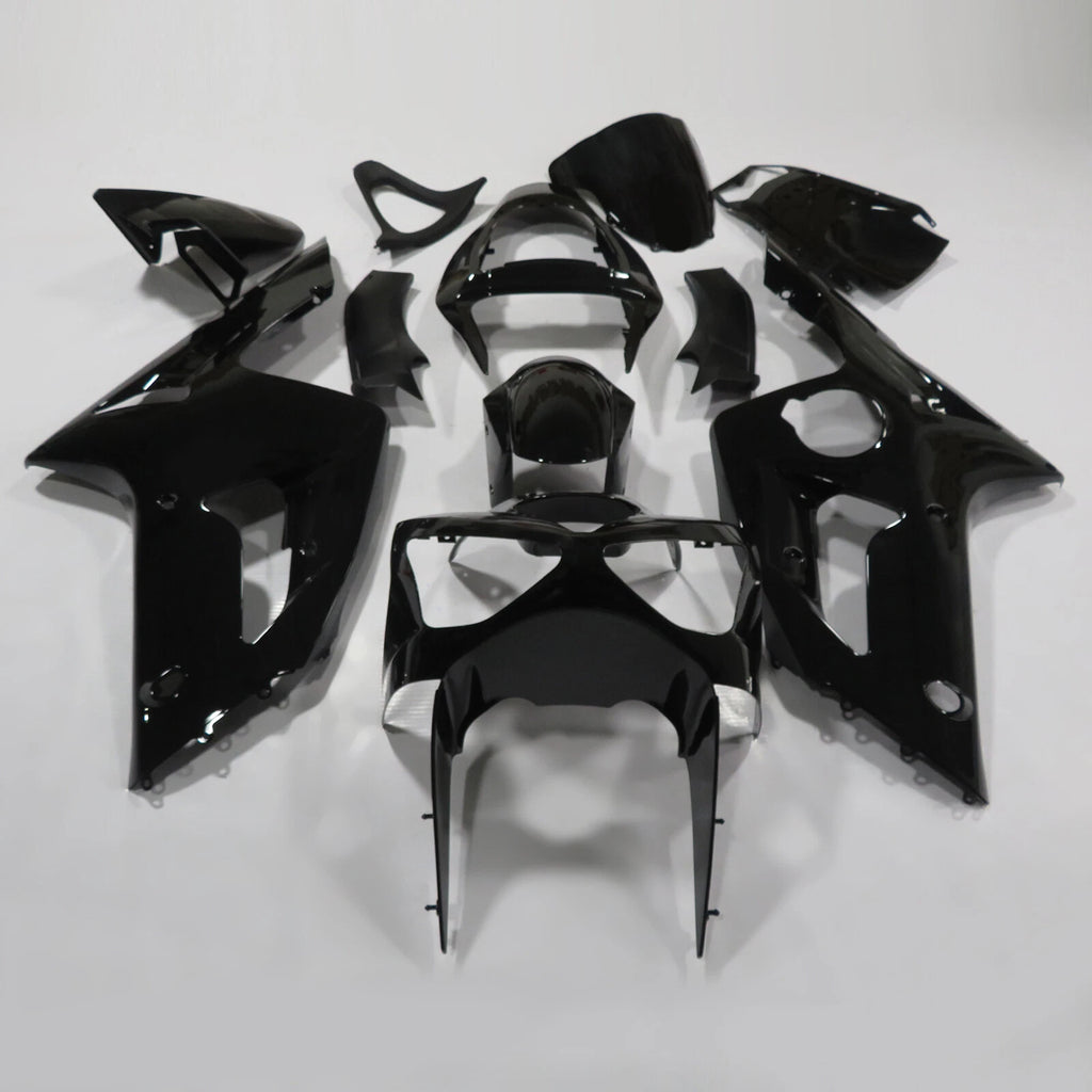 Fairing Kit for Kawasaki Ninja ZX6R (2003–2004) Black ABS