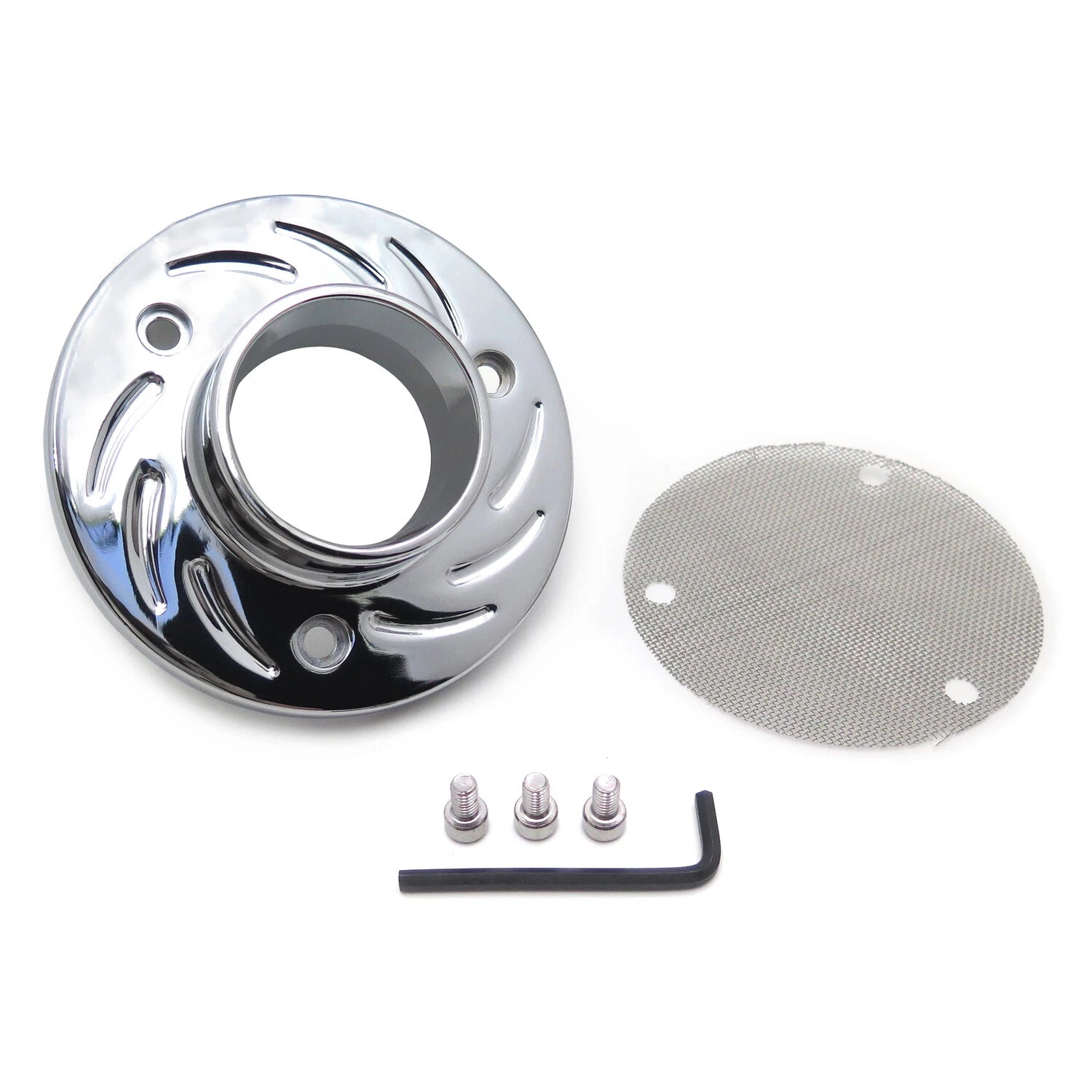 Polished Chrome Exhaust Tip Muffler for Honda TRX450R (2000–2005)