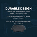 Front Brake Pad Set for Mazda CX-5 (2013-2020)