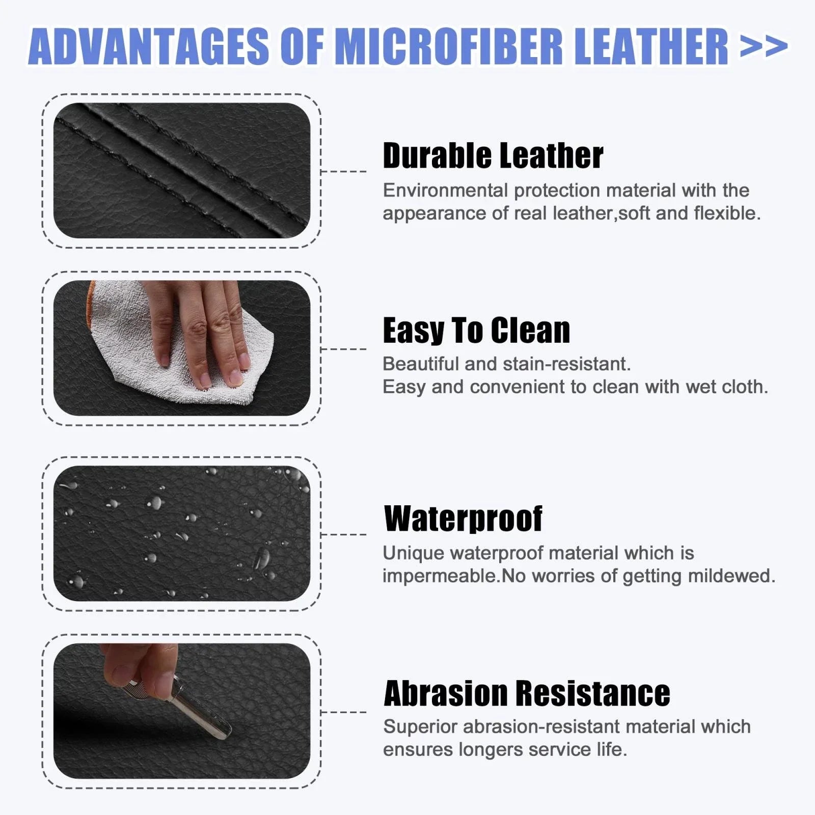 Center Console Lid Armrest Cover for Honda Pilot (2009-2015) Microfiber Leather