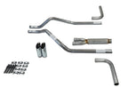 2.5" Dual Exhaust Kit for Chevy Blazer (2000–2004) Glasspack Side Exit Tips