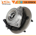 2 Front Wheel Hub Bearings for Ford F-150 (1997–2000) 4WD with ABS