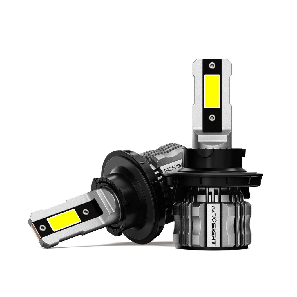 2X H13 LED Headlight Bulbs for NOVSIGHT (15000LM, 6500K, 72W)
