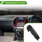 Dashboard Cover for Mitsubishi Pajero (2008–2016) Dash Mat Carpet Black Red