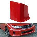 Red Front Right Bumper Tow Hook Cover for Subaru Impreza WRX (2010-2014)