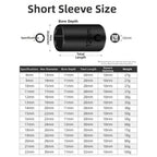 3/8 Inch Drive Hex Socket Adapter Set (8mm to 22mm)