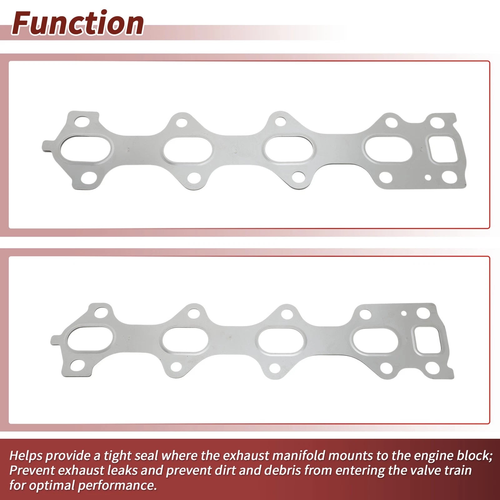 Exhaust Manifold Header Gasket for Hyundai Azera Grandeur (2015–2016) No. 28521-2F000