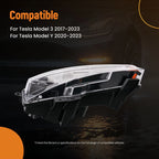 Front Right Fog Light for Tesla Model Y (2020–2023), Model 3 (2017–2023) LED 1077392-00-E