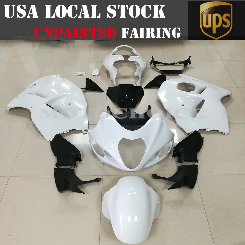 Unpainted Fairing Kit for Suzuki Hayabusa GSX1300R (1997–2007)
