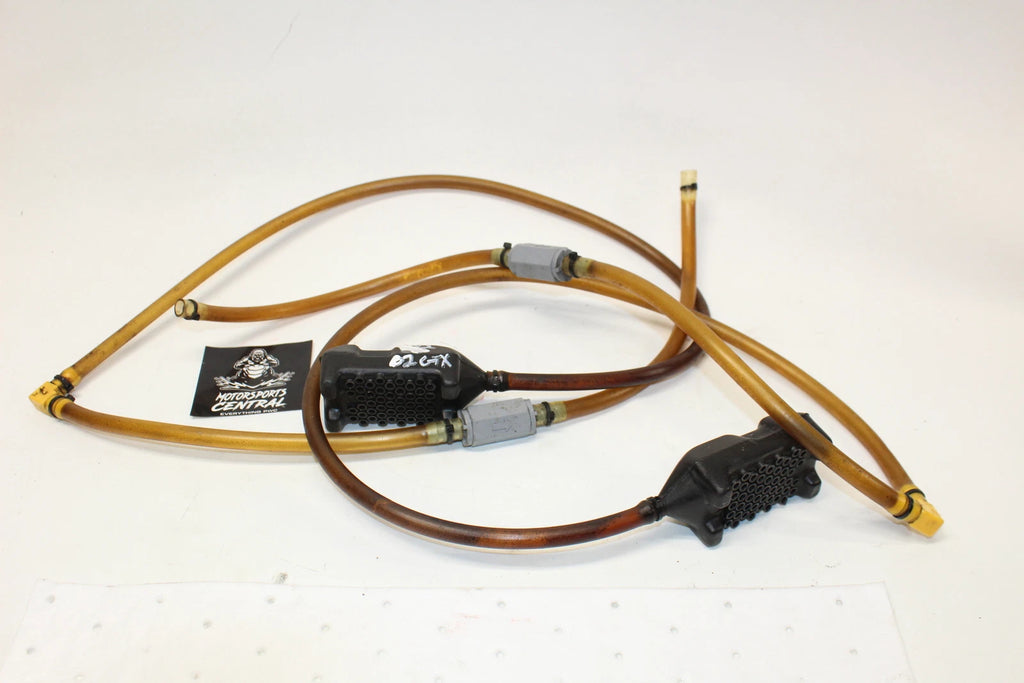 Set of 2 Bailer Drain Tubes with One Way Valve for Sea-Doo GTX 4TEC (2002)