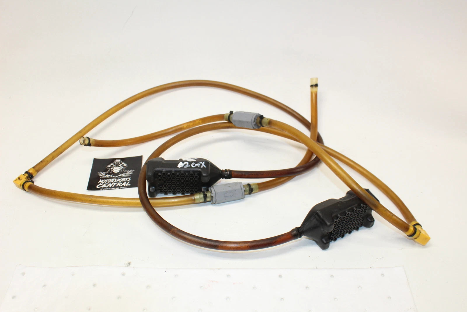 Set of 2 Bailer Drain Tubes with One Way Valve for Sea-Doo GTX 4TEC (2002)