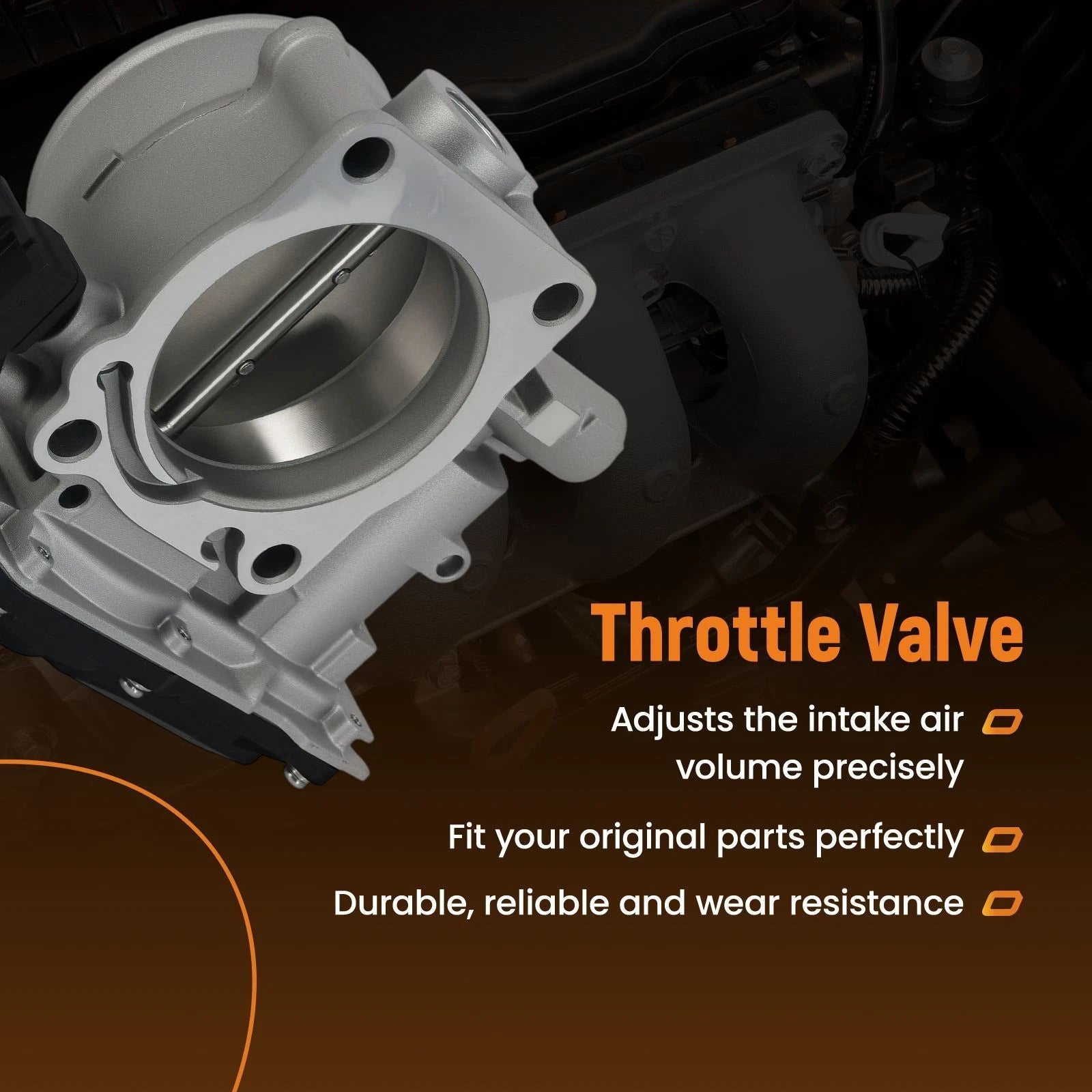 Throttle Body for Acura MDX ZDX 3.7L (2010–2013)