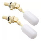 2X Float Valves for Water Level Control (12 inch, ABS Plastic)