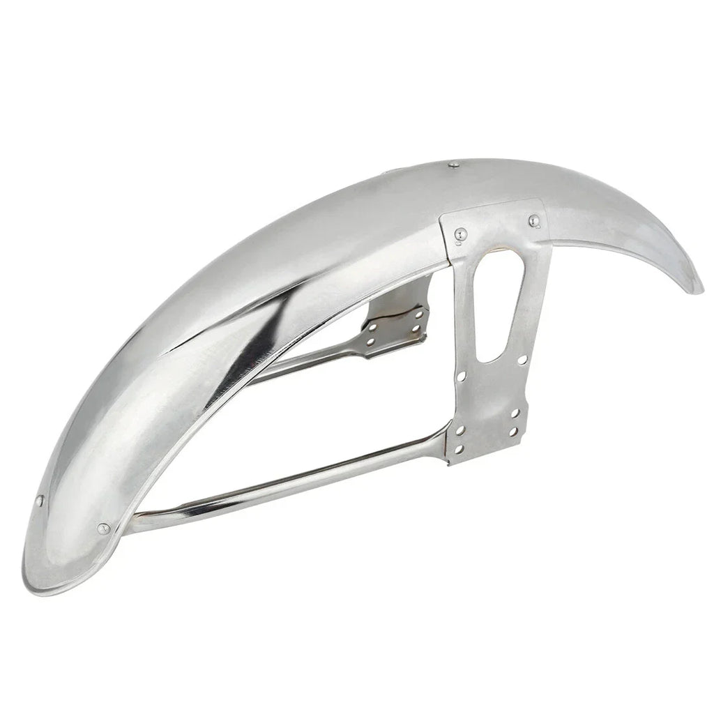 Chrome Metal Front Mudguard for Honda CG125 (2000-2023)