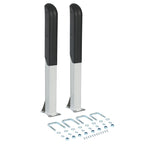 Set of 2 Zinc-Plated Trailer Guide On for 2" Trailer Frames