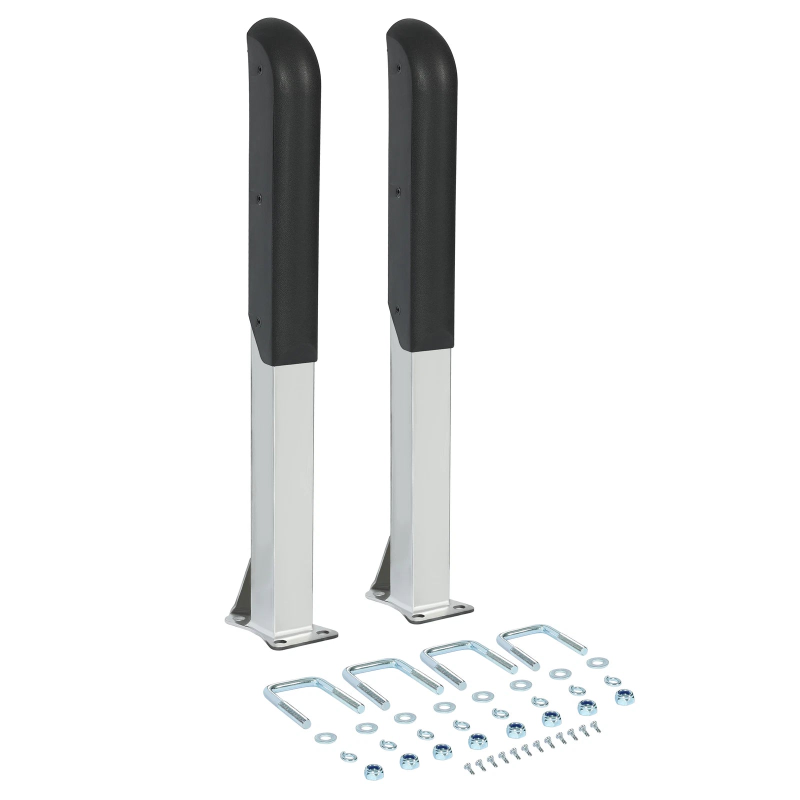 Set of 2 Zinc-Plated Trailer Guide On for 2" Trailer Frames