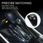 Gear Shift Knob Decorator Cover for Honda Accord (2013–2017) Black