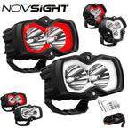 2X LED Pod Work Lights for Jeep Truck SUV (3"/4.5")