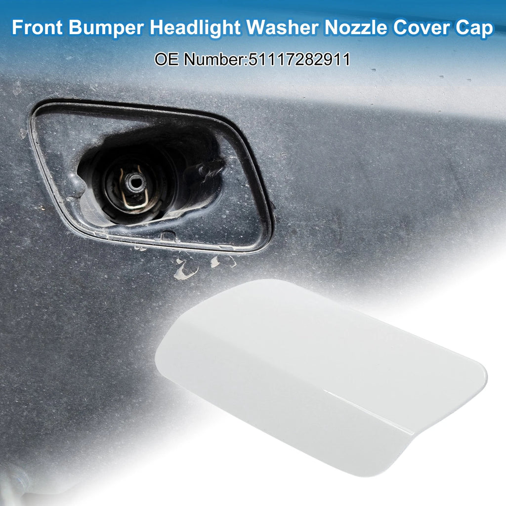 Front Left Headlight Washer Nozzle Cover Cap for BMW 640i (2012–2017)
