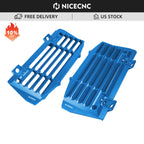 CNC Radiator Guards for Husqvarna TE250 TE300 FE250 FE350 FE450 FE501 (2017–2023)