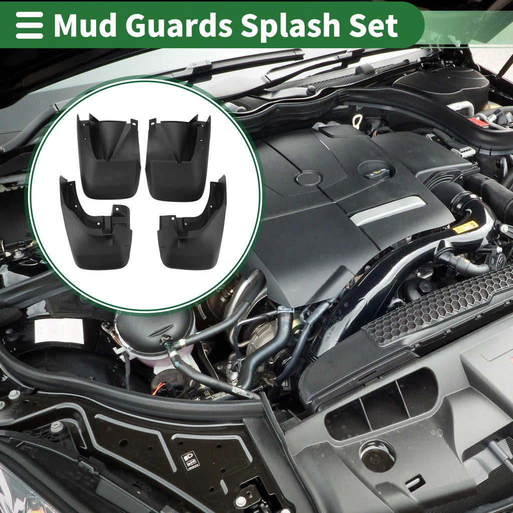 Mud Flaps Splash Guards Set of 4 for Honda Pilot (2003–2006)