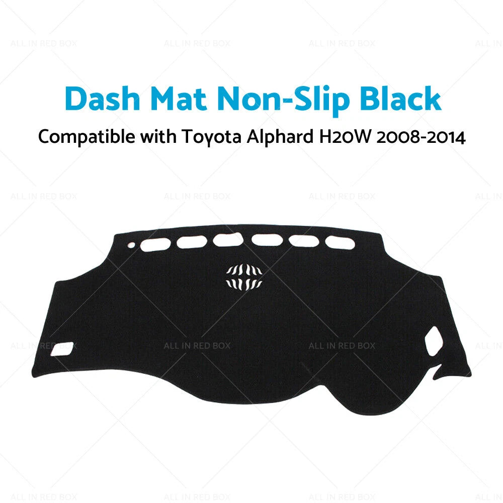 Non-Slip Dash Mat for Toyota Alphard H20W (2008–2014) Dashboard Cover