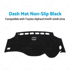Non-Slip Dash Mat for Toyota Alphard H20W (2008–2014) Dashboard Cover