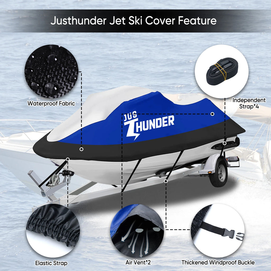 Watercraft Jet Ski Cover for Waterproof UV Protects