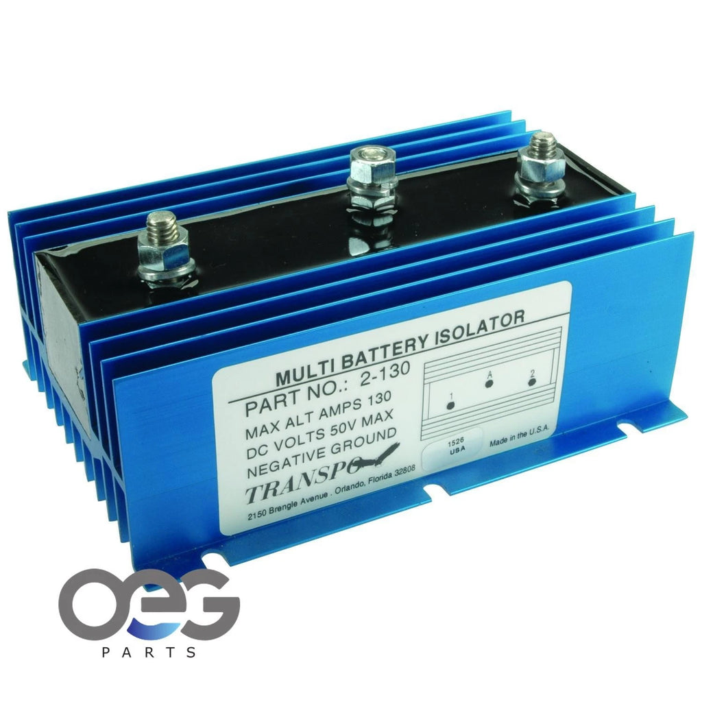Battery Isolator for Various Models (130 Amp Max)