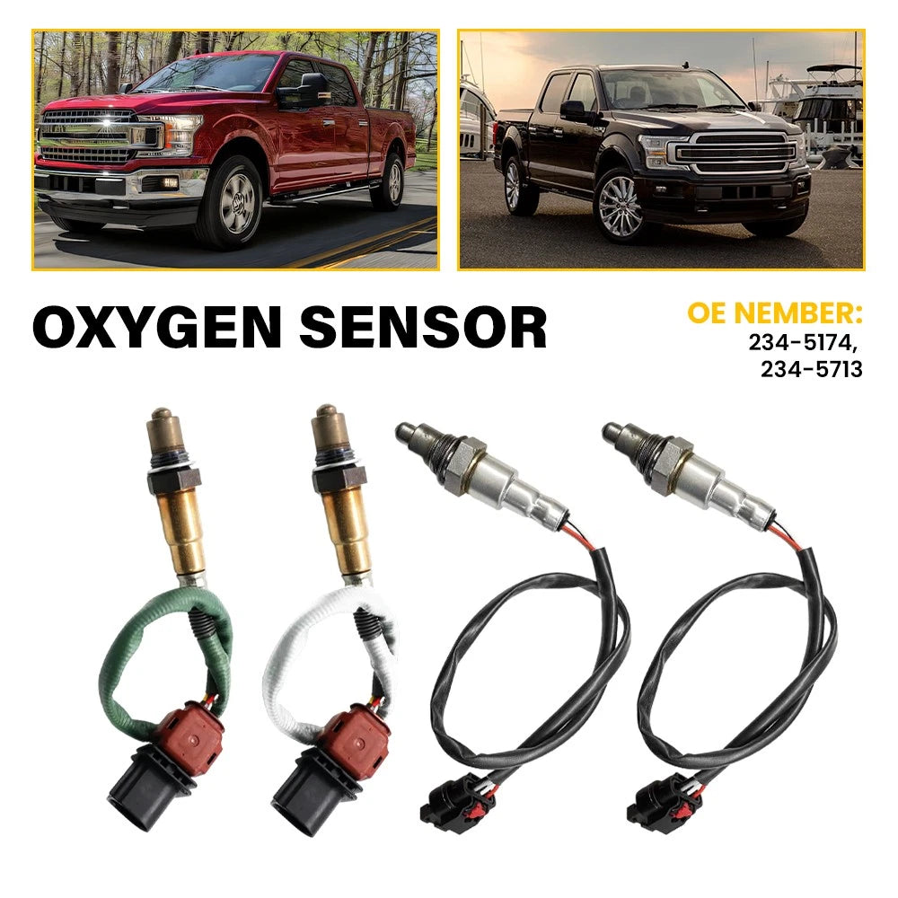Set of 2 Upper & Lower Oxygen O2 Sensors for Ford F-150 3.5L V6 (2017–2020)