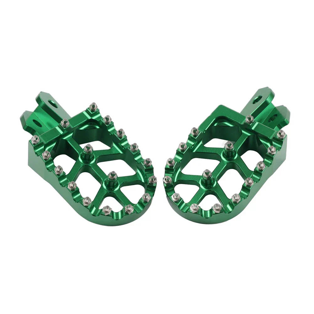Green Foot Pegs for Sur Ron S/X, Honda CRF 150F 230F (2003-2019)